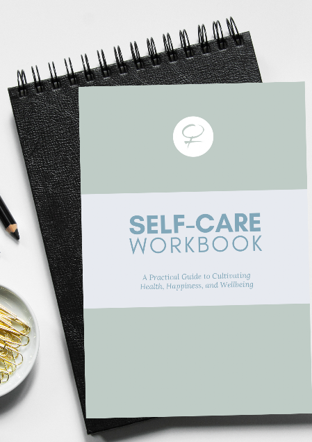 Fornt Cover Self Care Workbook